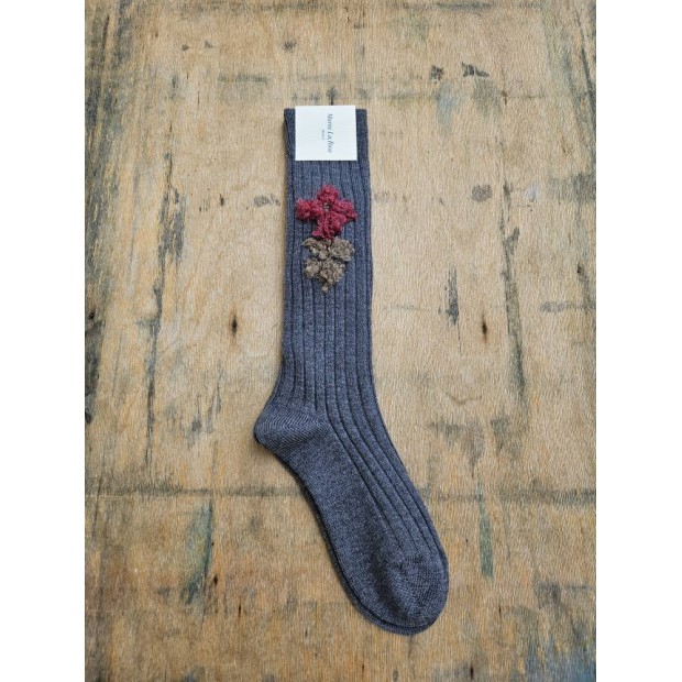 Maria La Rosa merinosų vilnos kojinės  Maria La Rosa merinosų vilnos kojinės